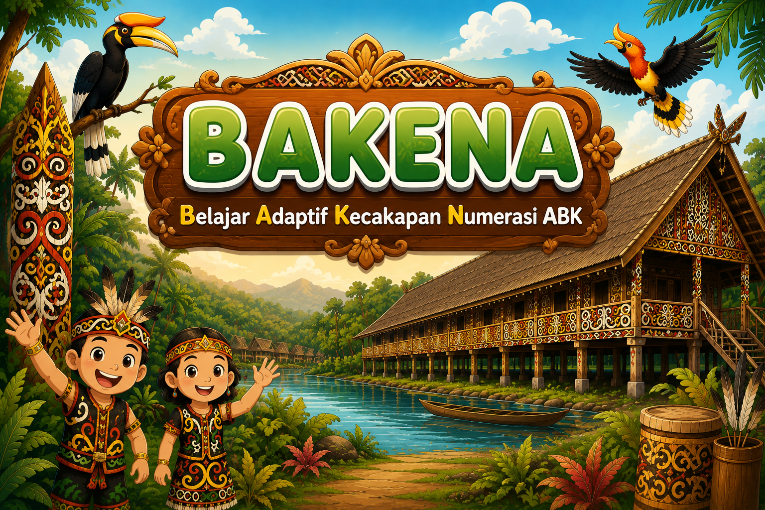 BAKENA - Belajar Adaptif Kecakapan Numerasi ABK